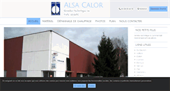 Desktop Screenshot of alsacalor.com